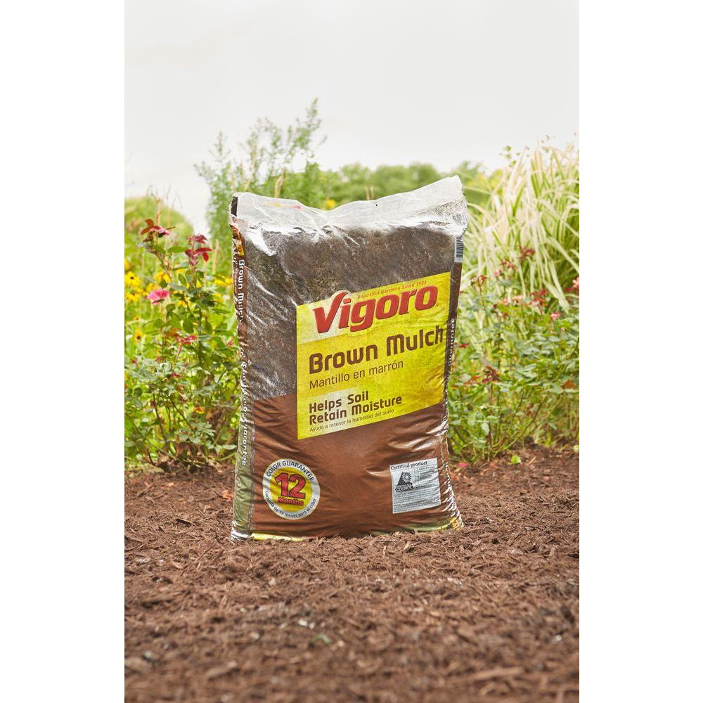 Image of Vigoro brown mulch image 2