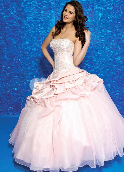 Robe de bal princesse rose