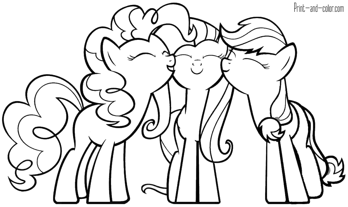 My Little Pony coloring pages Print and Color com