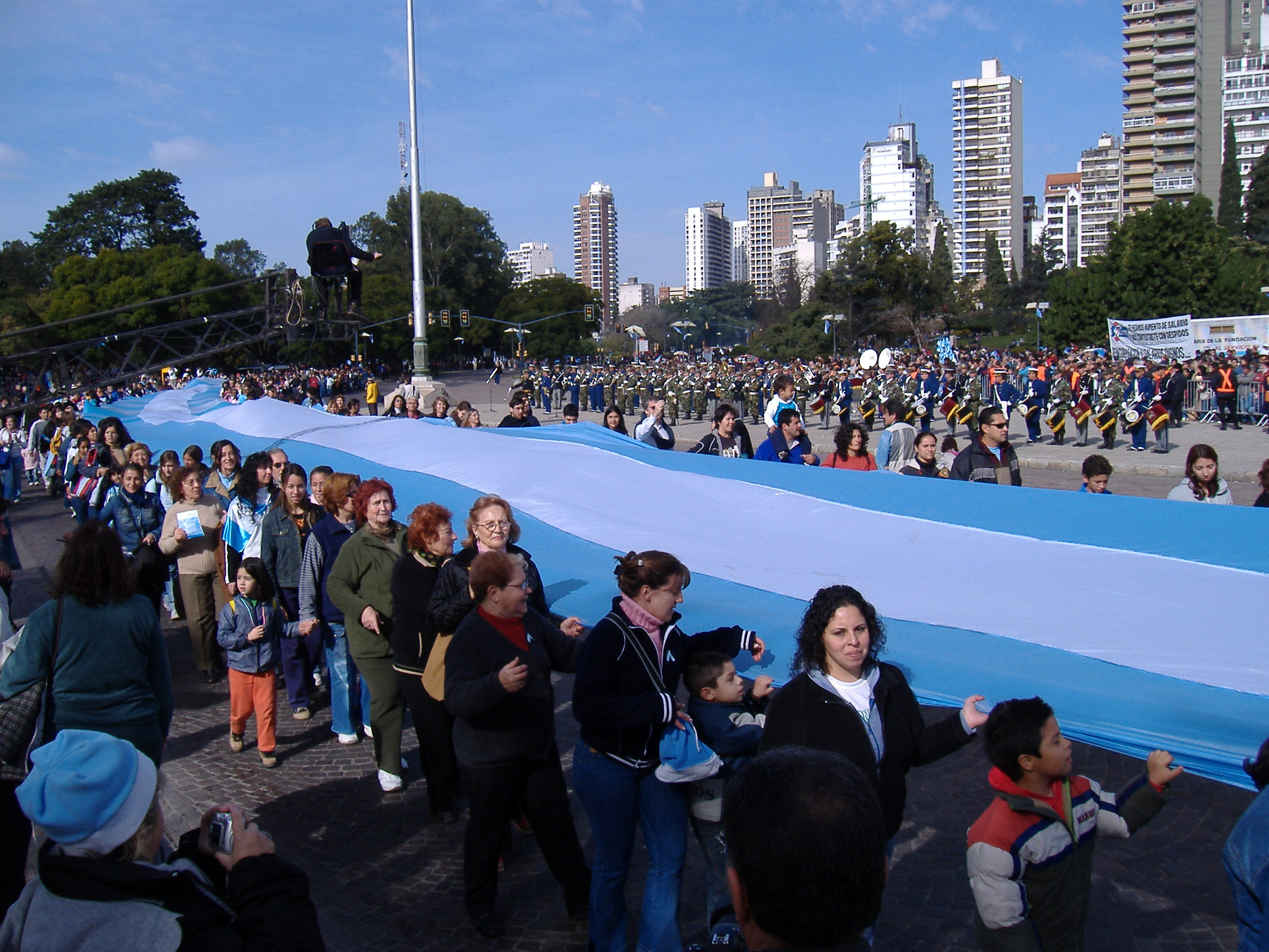 la bandera mas larga del mundo (argentino) - Taringa!