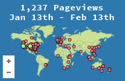 Locations of visitors to this page