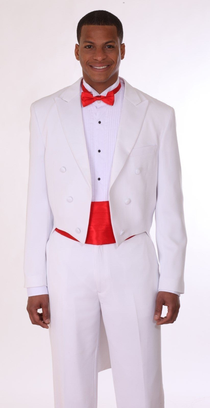 Men s 2 Piece Formal  Long Tail Tuxedo  Poly Gabardine Suit 