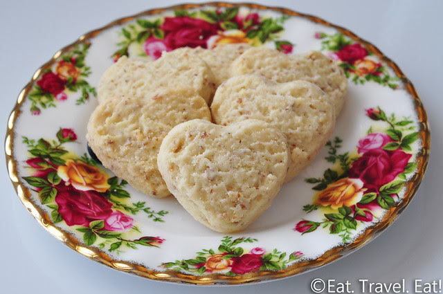 Trader Joe's Lemon Heart Cookies: Close-Up