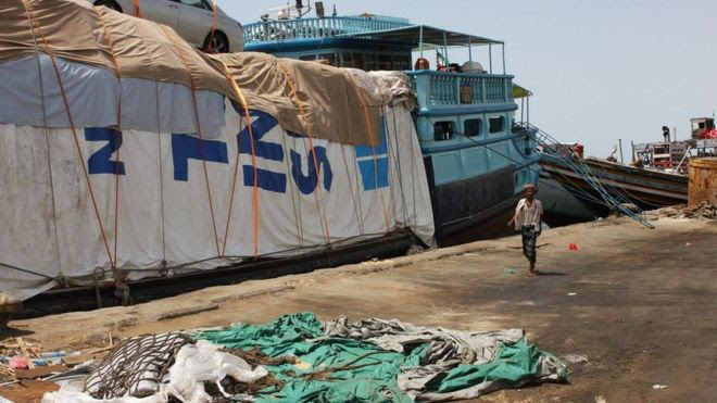 Berbera has a long way to go before rivalling Djibouti. For now, many of the boats using its quays are simple dhows from Yemen, and slightly larger boats shipping a ragged assortment of goods