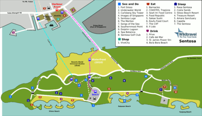 Location Map of Sentosa Island Singapore for Tourists,Sentosa Island Singapore Location Map,Sentosa Island Singapore Accommodation destinations attractions hotels resorts map,Underwater World Songs of the Sea Sentosa Luge & Skyride Sentosa Merlion Images of Singapore Fort Siloso Dolphin Lagoon Tiger Sky Tower Voyage de la Vie Universal Studios Singapore Location Map