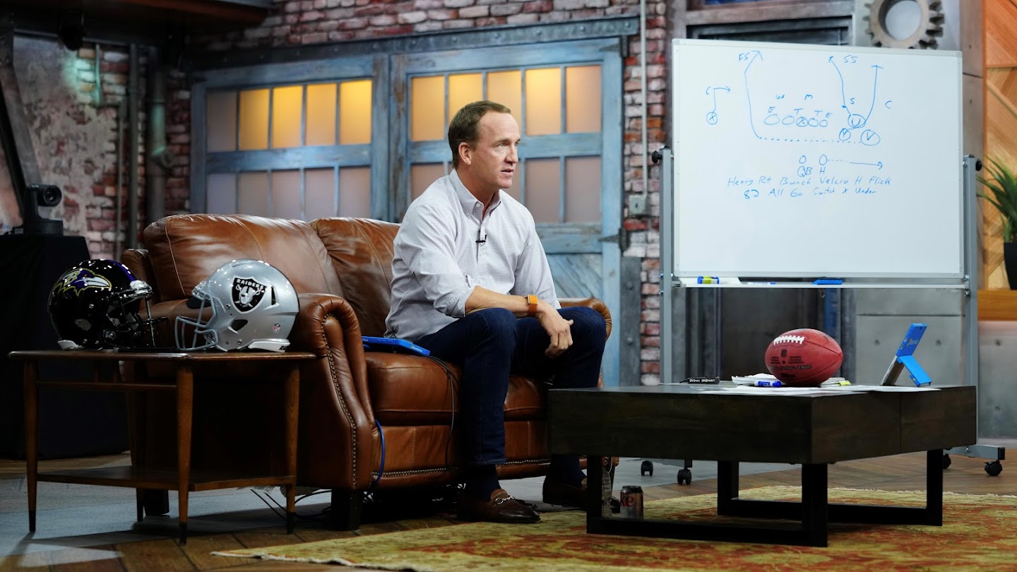 Monday Night Football With Peyton and Eli