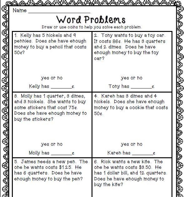 3rd Grade Common Core Math Word Problems Pdf - Lori Sheffield's Reading ...