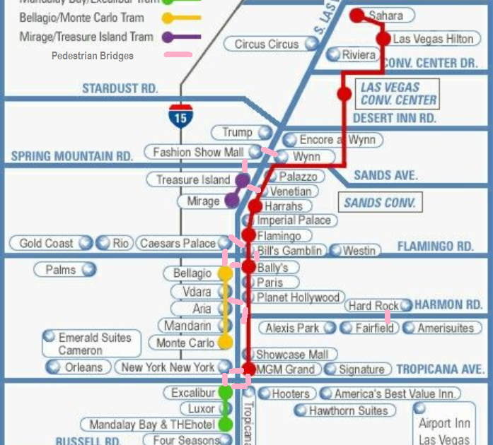 Mgm Tram Map