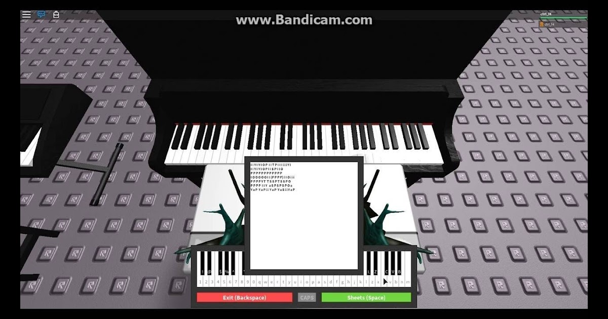 Roblox Piano Faded Sheets Youtube