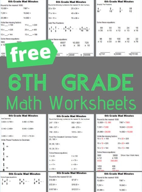 41+ Summer Worksheet For 6Th Grade - hyreedperfume