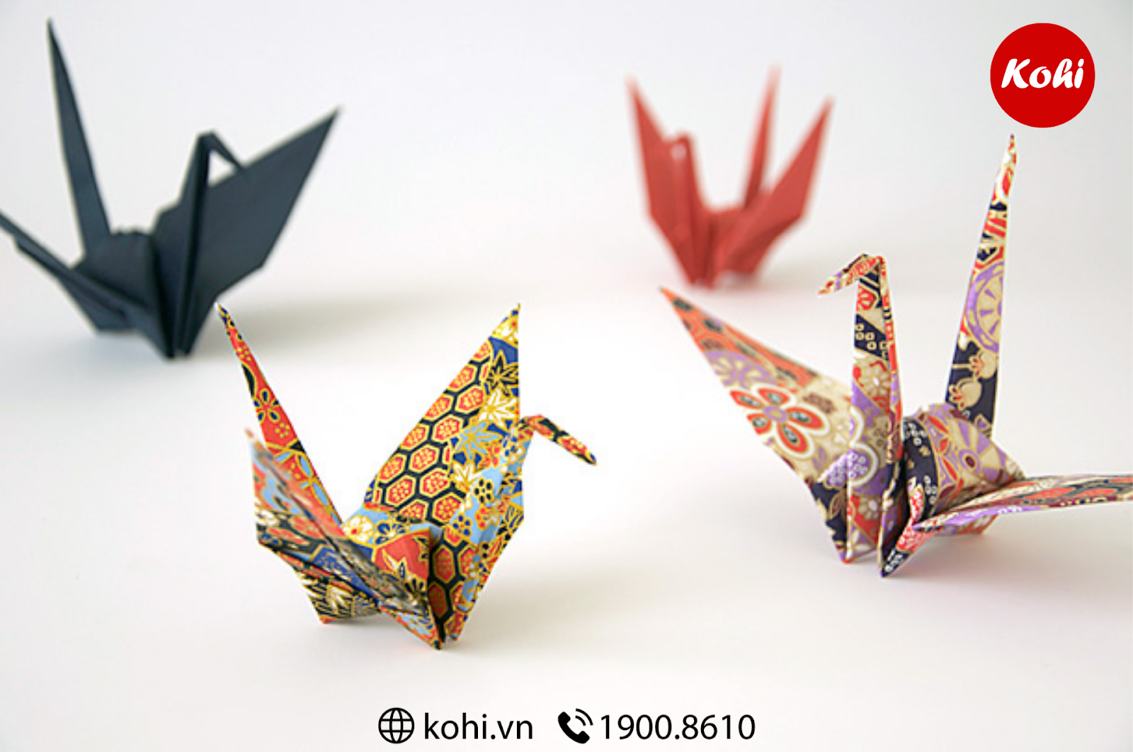 Tinh hoa nghệ thuật gấp giấy Origami Nhật Bản