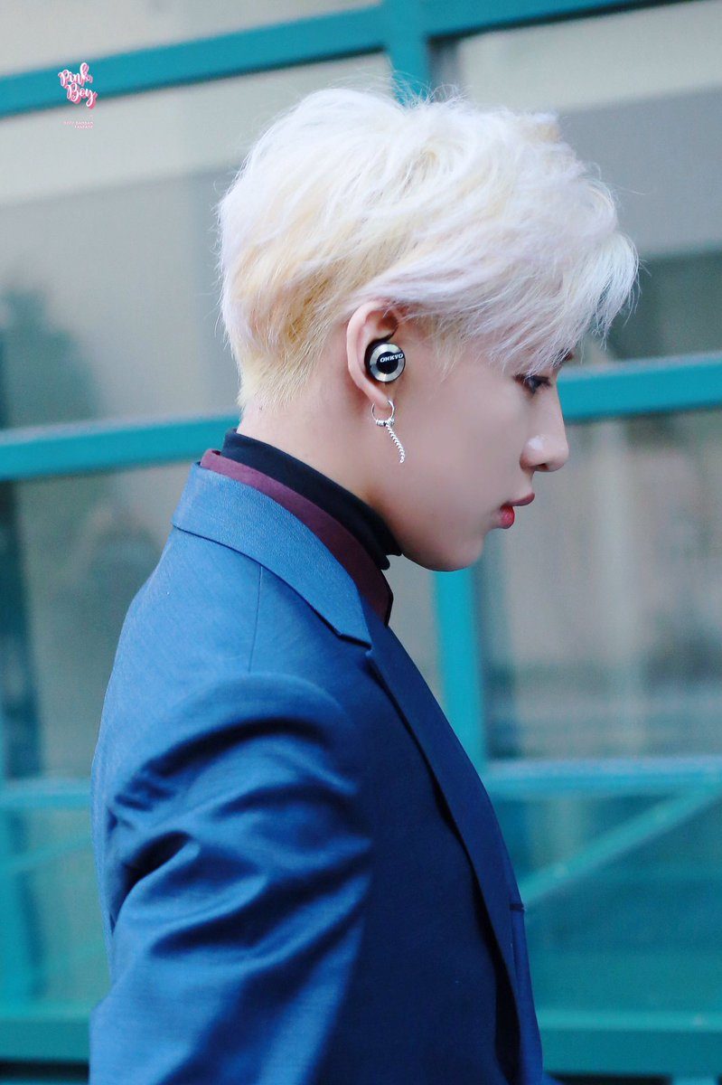 BamBam's platinum blond look will leave you a little breathless.