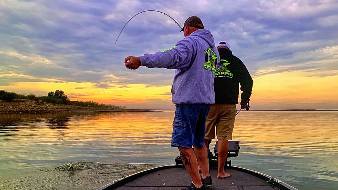 Watch JUST CAUGHT: Crappie Machine live