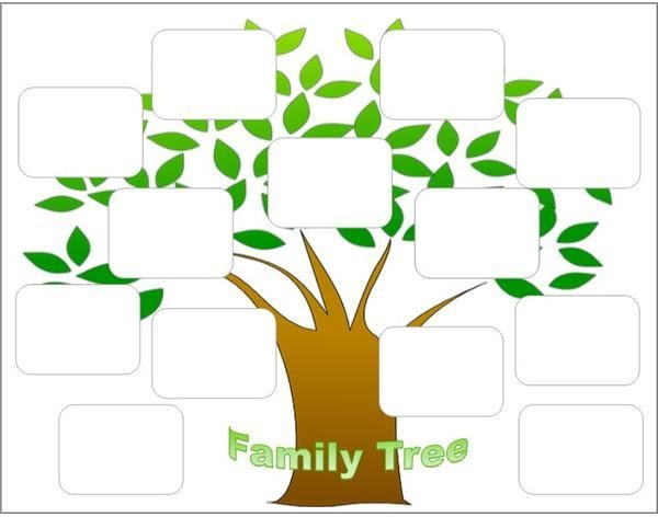 Family Tree Template: Family Tree Template Primary School