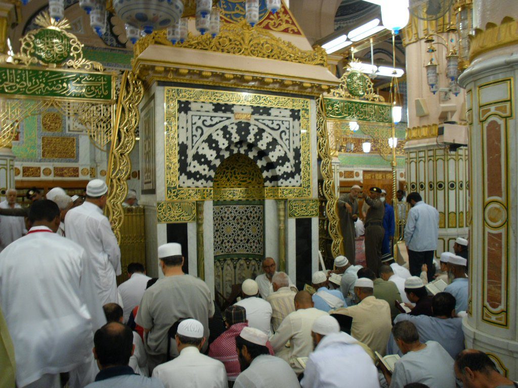 Raudah, Nabawi, Prophet's Mosque, Madinah, Saudi Arabia