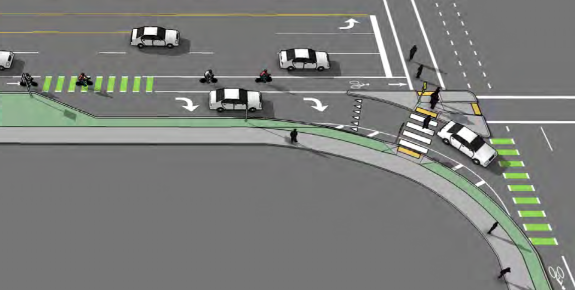 Treat Blvd Bike Lane Designs Better, But Not Good Enough – Bike East Bay image.