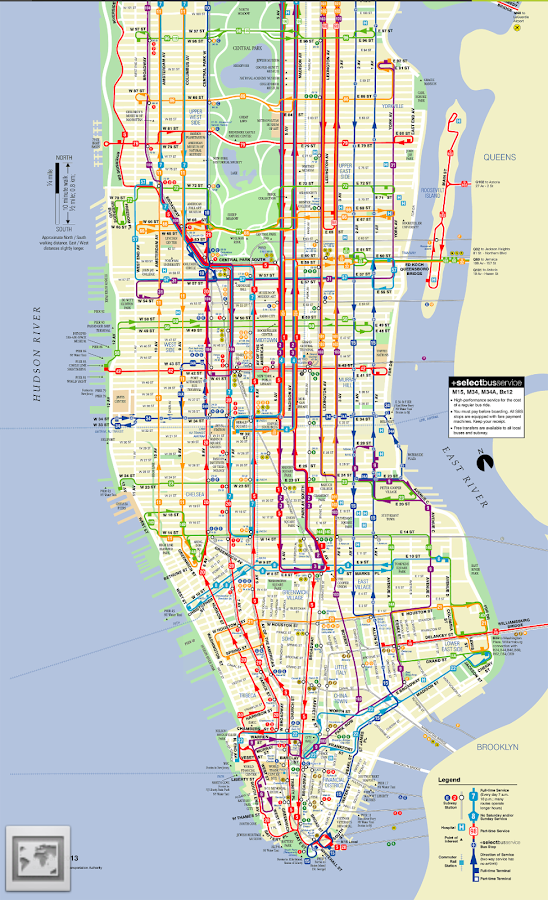 Ny Subway Map Manhattan ~ AFP CV