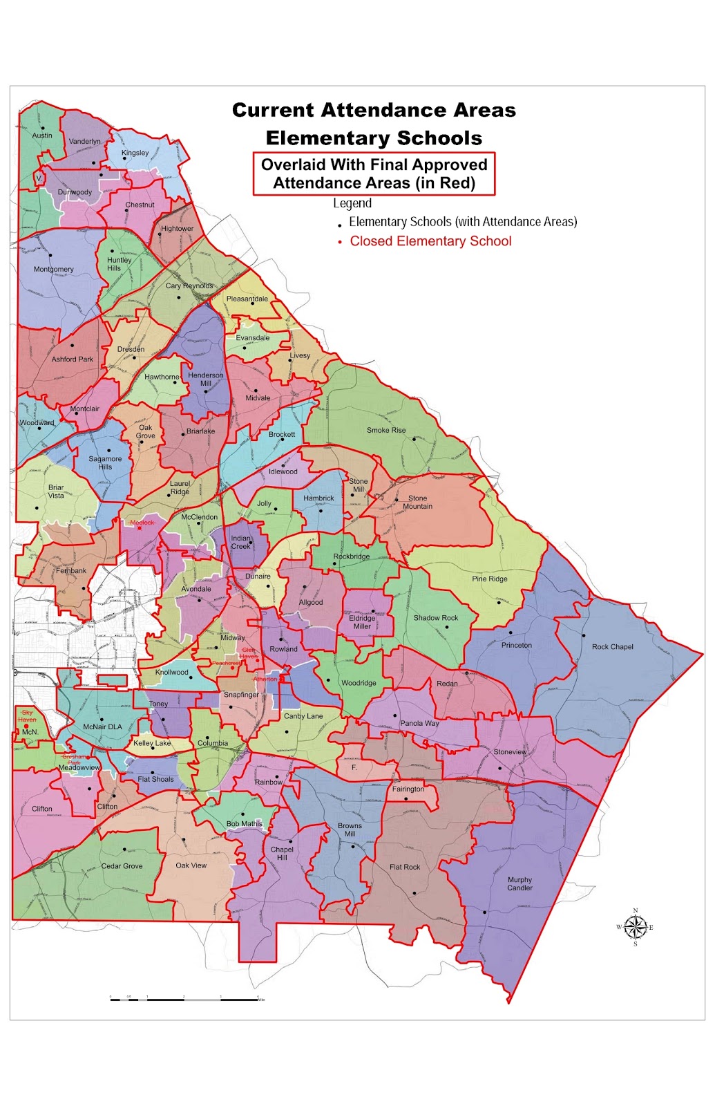 DeKalb County Map