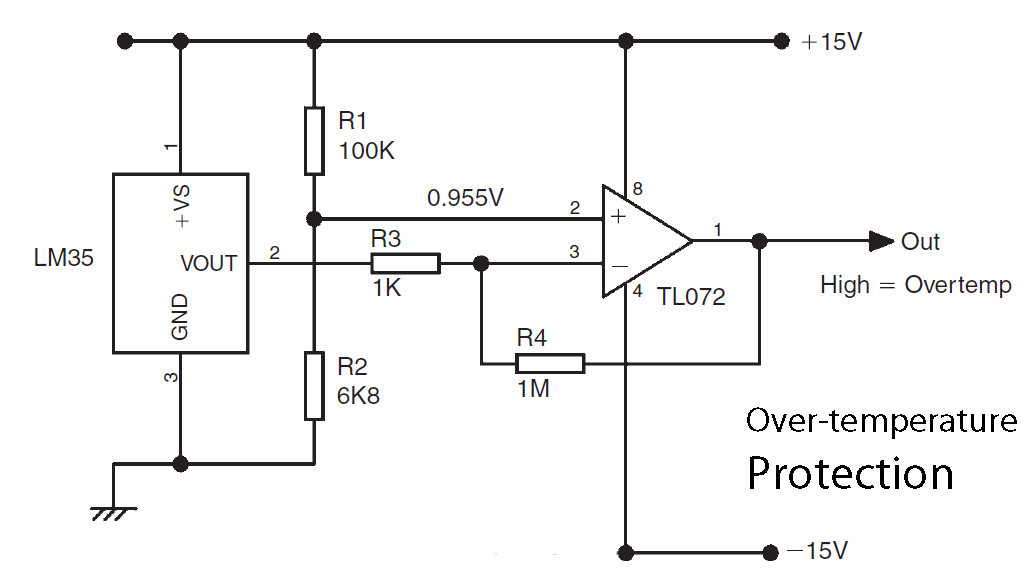 Lm35 Sensor Circuit Diagram