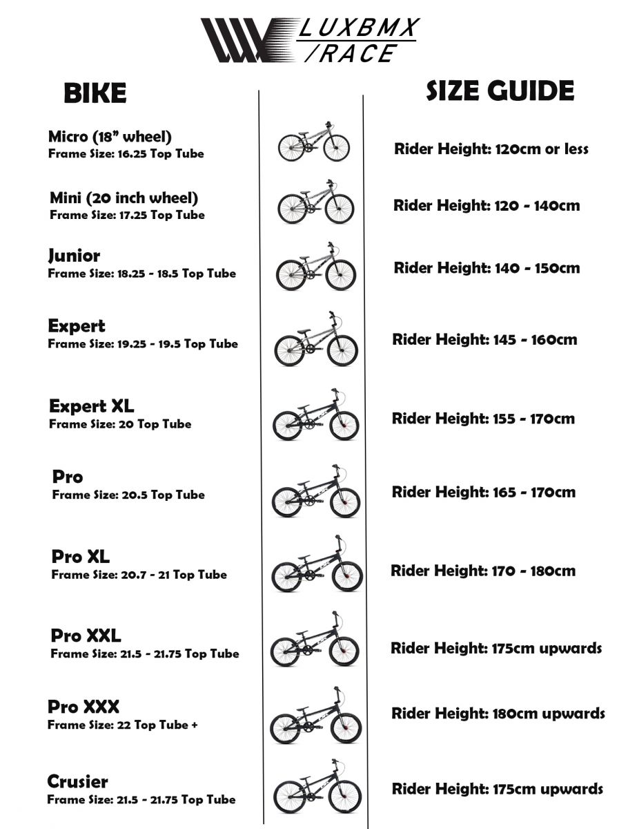 How To Determine Your Correct Size For BMX Bike (Race/Freestyle)