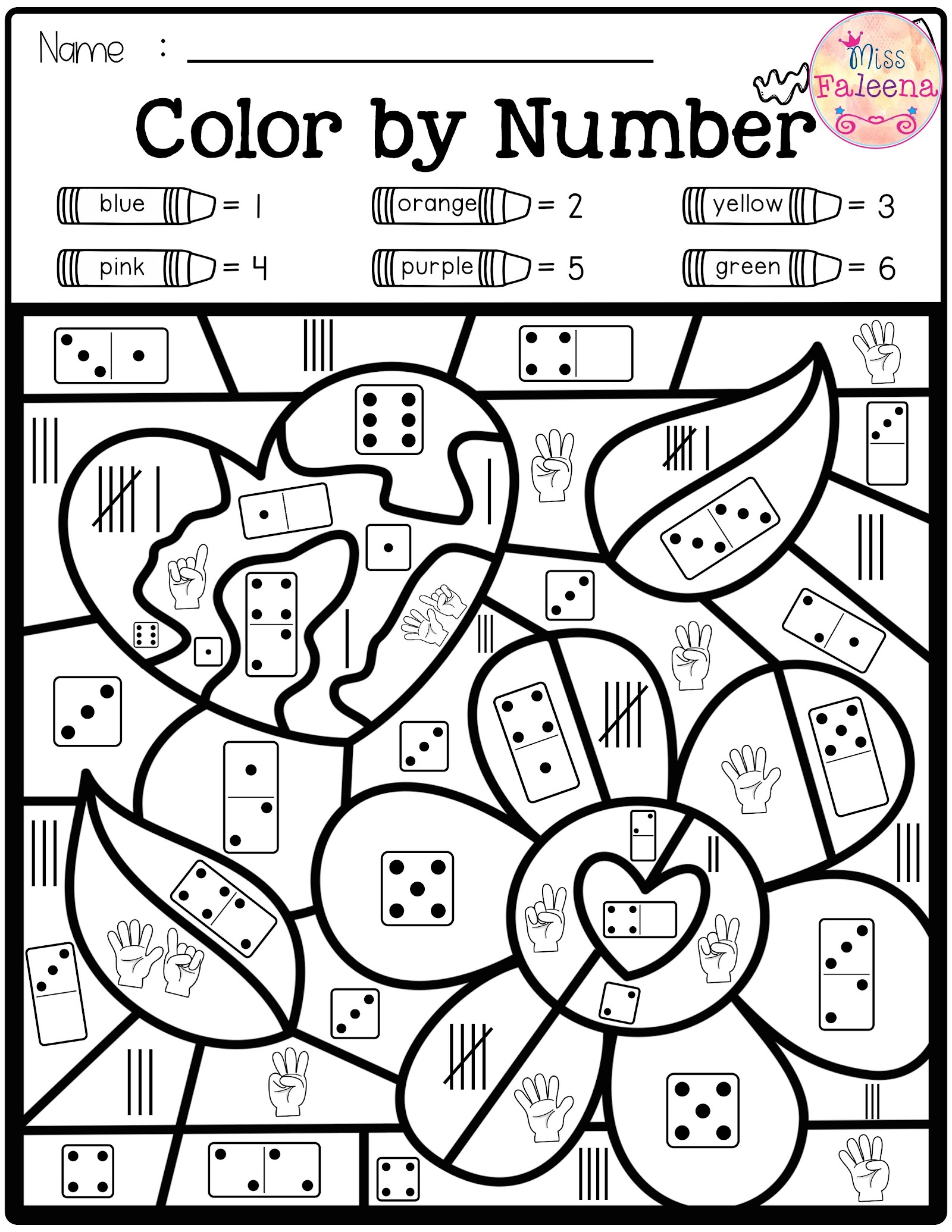 Printable Addition Color By Number - Printable Word Searches