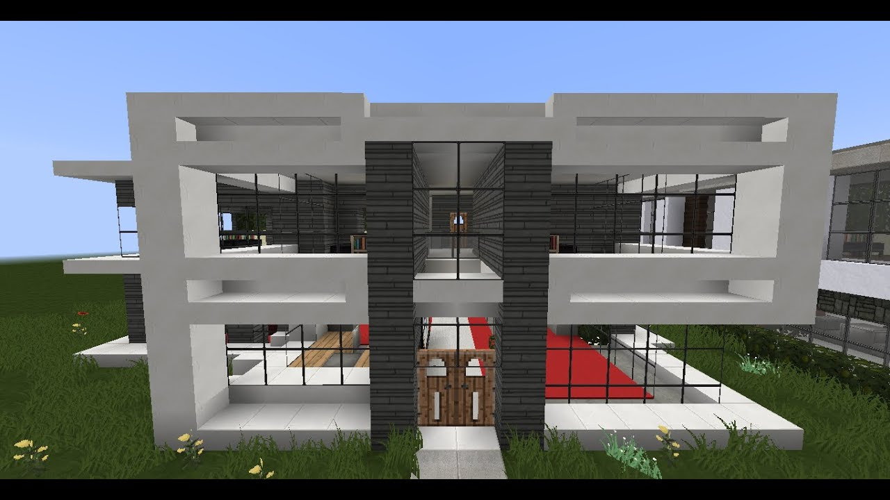 Most Popular 36+ Modern House Design Minecraft