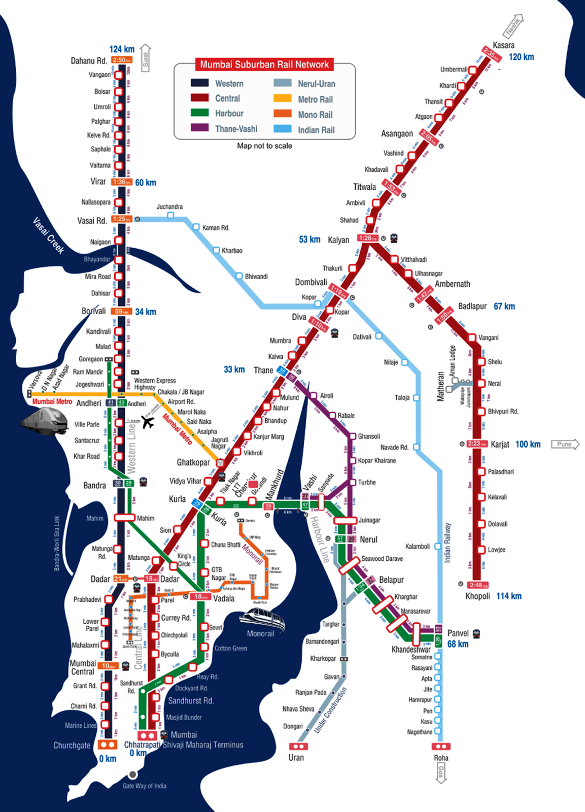 Vasai Road Railway Station Map, Photos & Routes - TimesProperty