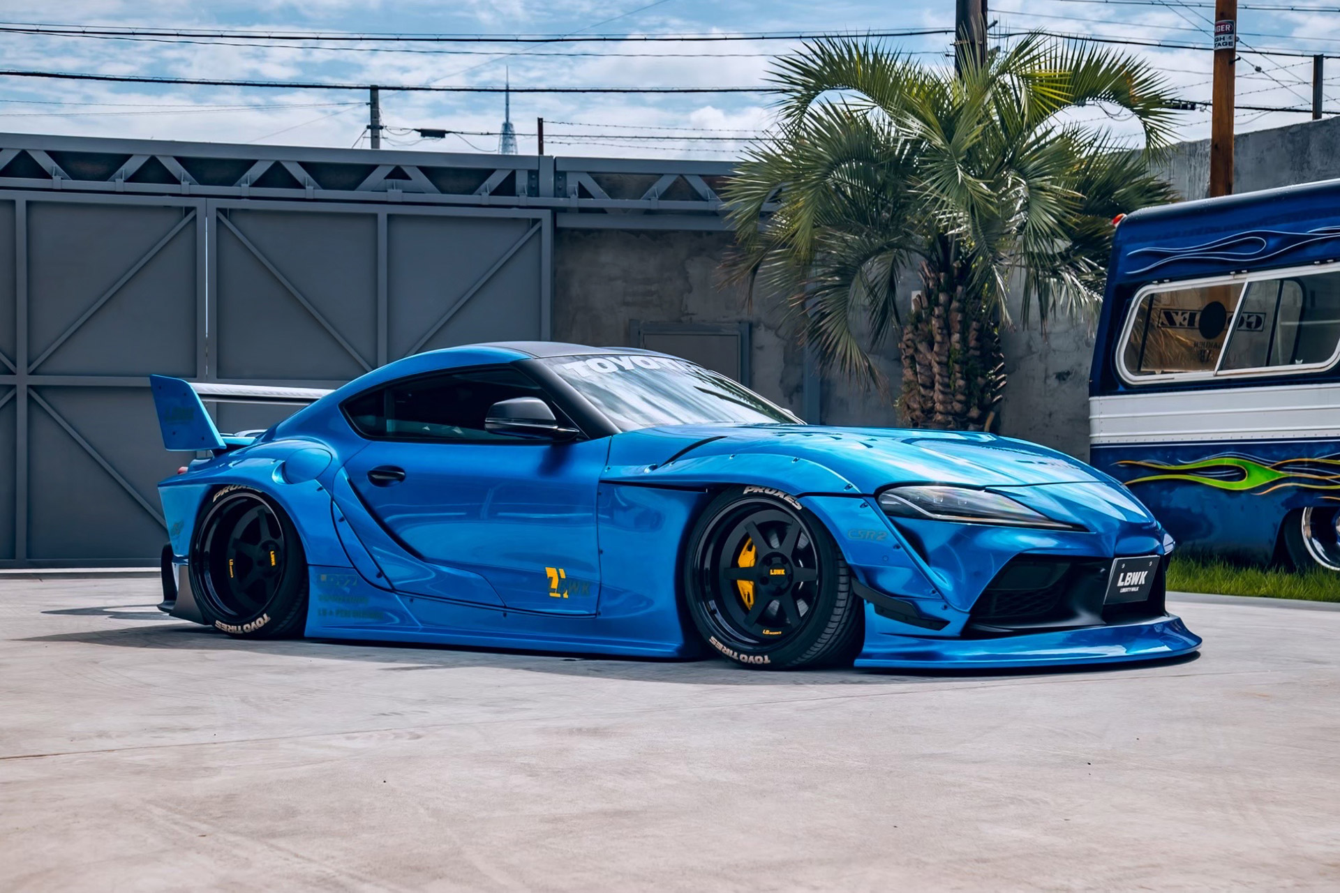 This 500BHP Toyota Supra WIDEBODY Liberty Walk Edition Is, 55% OFF