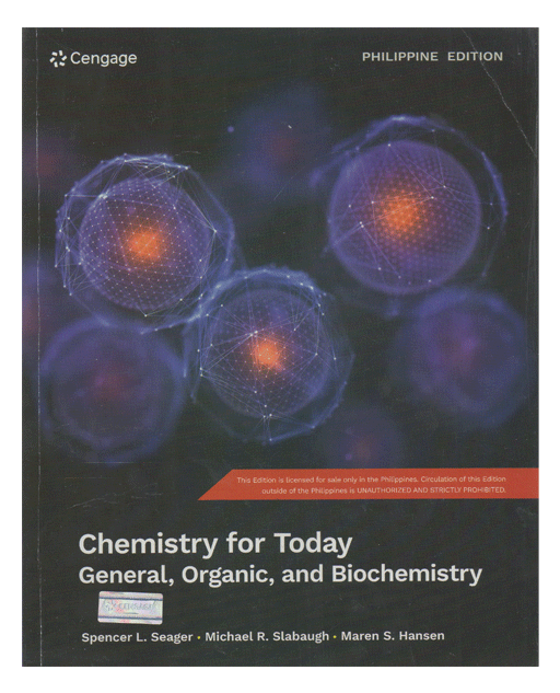 Chemistry for Today General, Organic, and Biochemistry