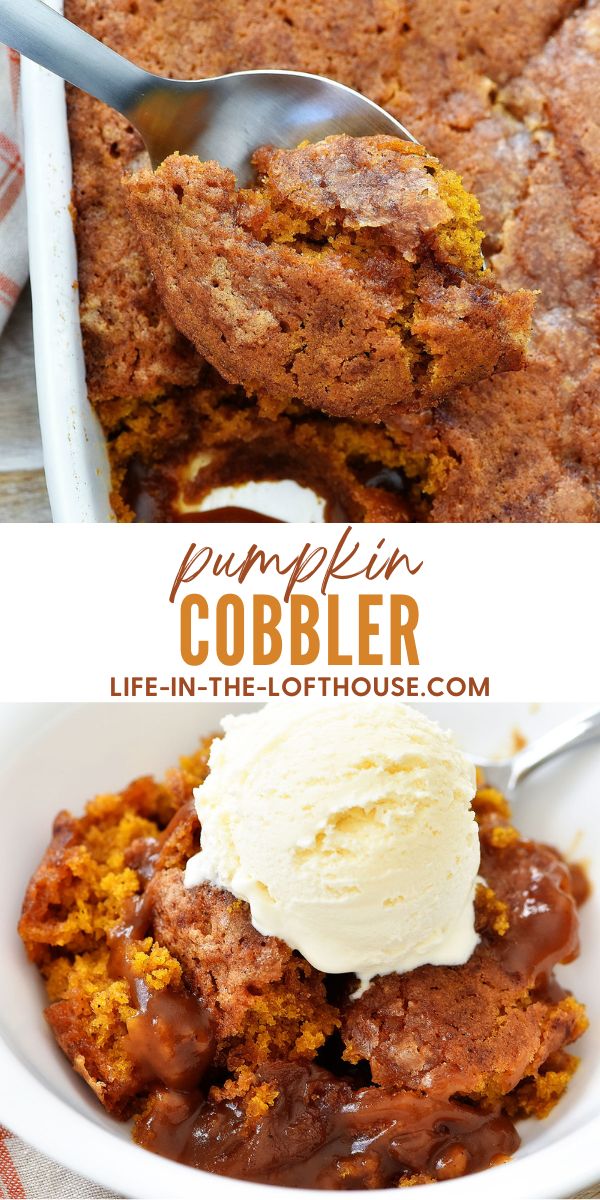 Delicious Pumpkin Cobbler