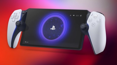 The PlayStation Portal remote play accessory.