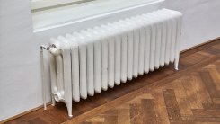 radiator in a home