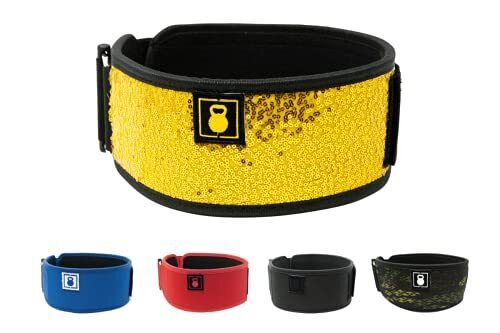 2POOD 4" Weightlifting Belt | CrossFit® Weightlifting Belt | 4-inch Wide and Built for Support, Flexibility, and The Ability to Cross Train Easily