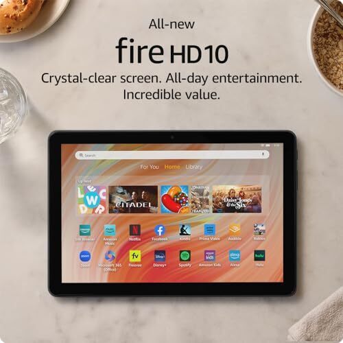 Amazon Fire HD 10 64GB Tablet (2023 Release, Black)