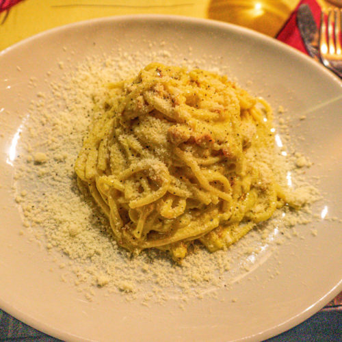 pasta carbonara