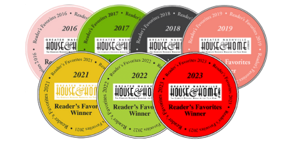 house & home reader's choice award