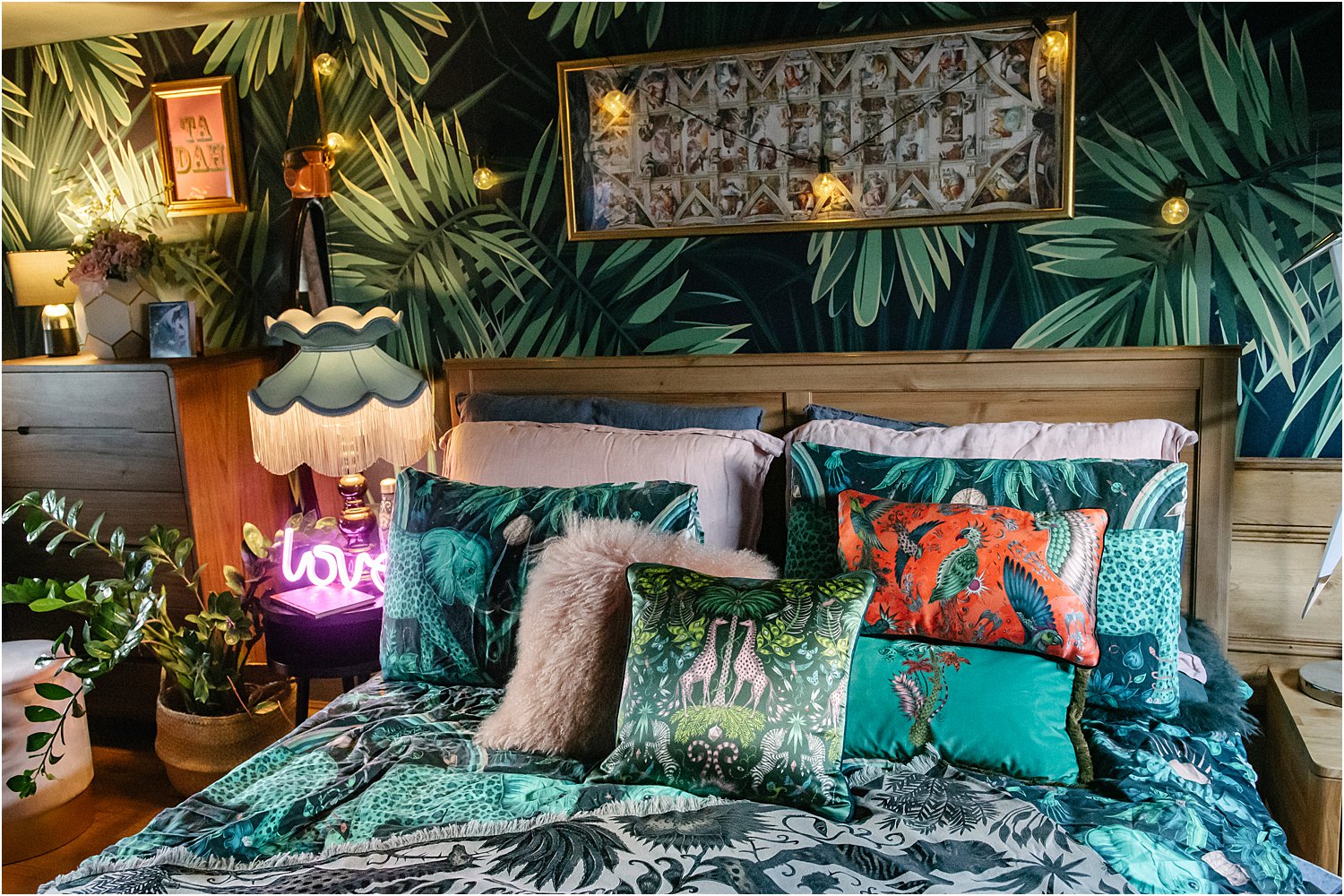 Pattern-on-pattern maximalist interiors with Emma Shipley