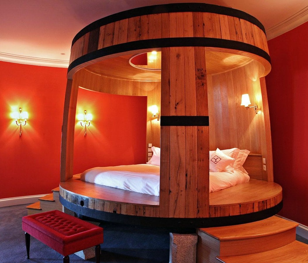 Yeatman Hotel barrel bed