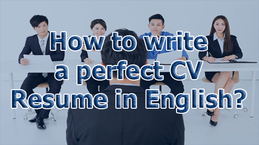 How to write a perfect CV? - Library & Information Management