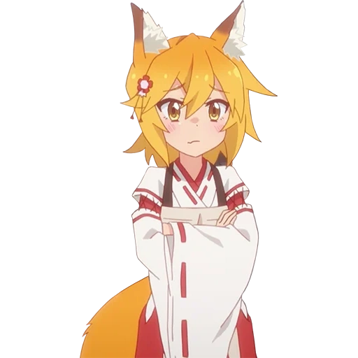 Sewayaki Kitsune no Senko-san - Stickers para WhatsApp