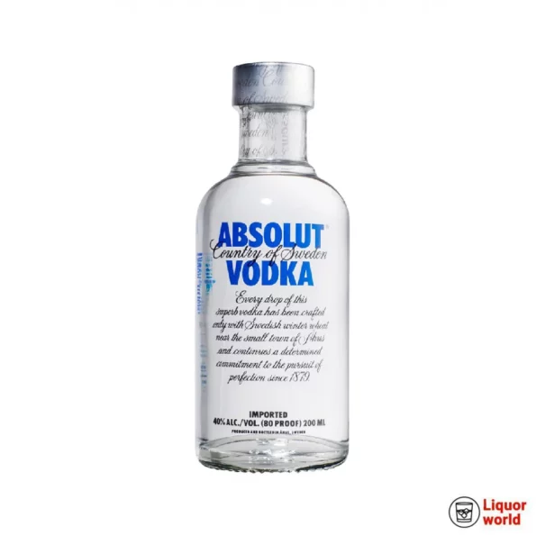 Absolut Vodka 200ml 1