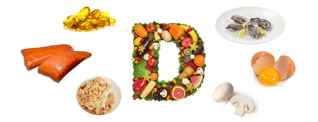 The letter d is made out of fruits and vegetables