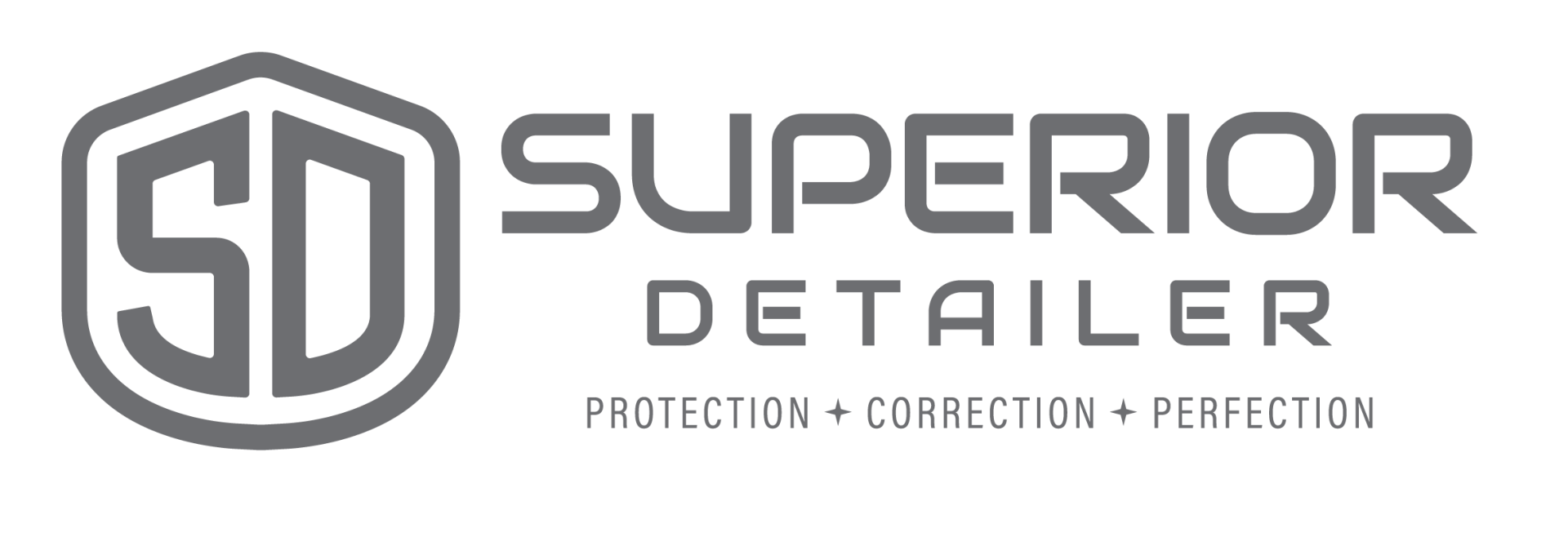 A logo for a company called superior detailer.