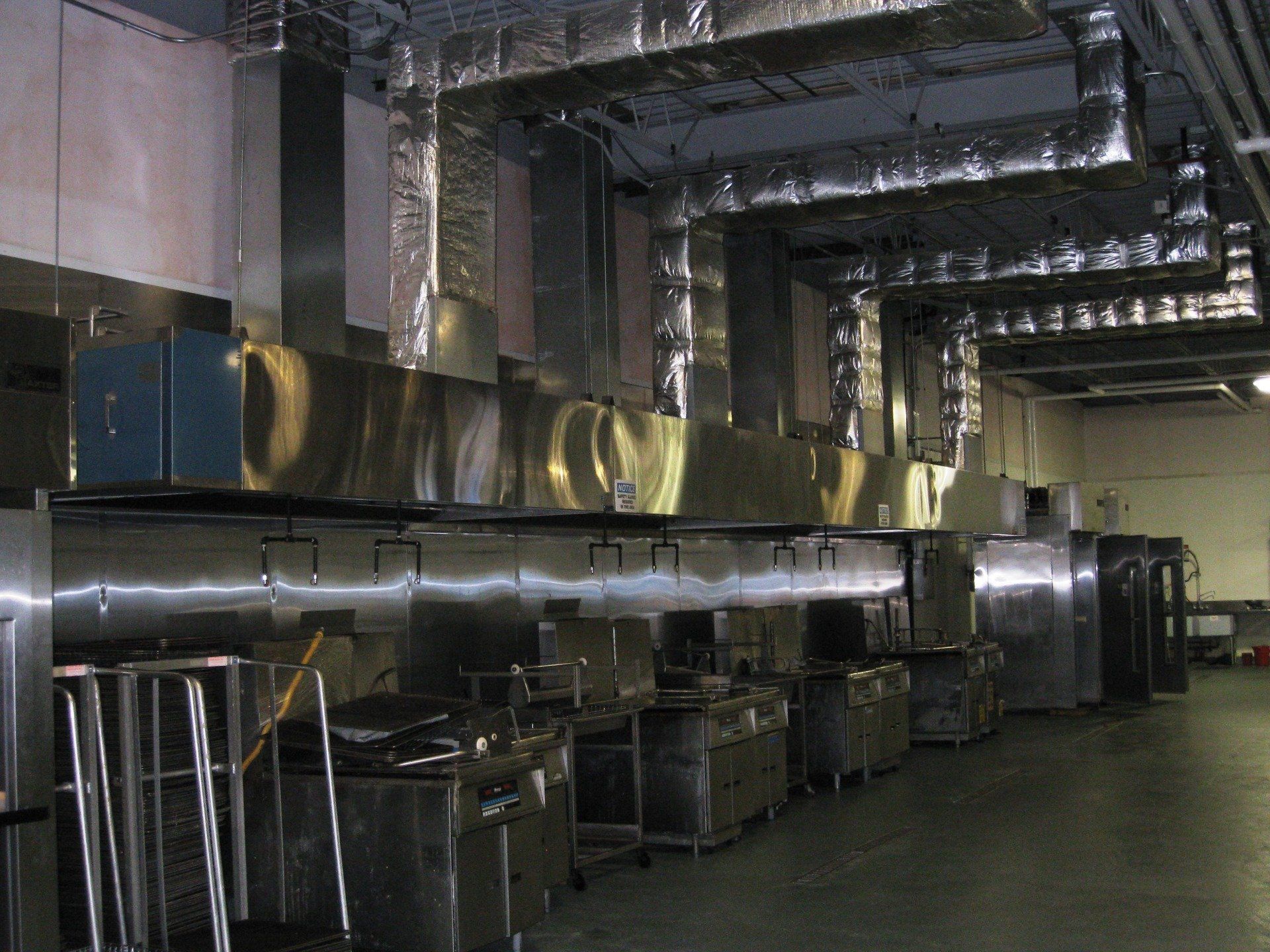 Custom Commercial Kitchen Hoods