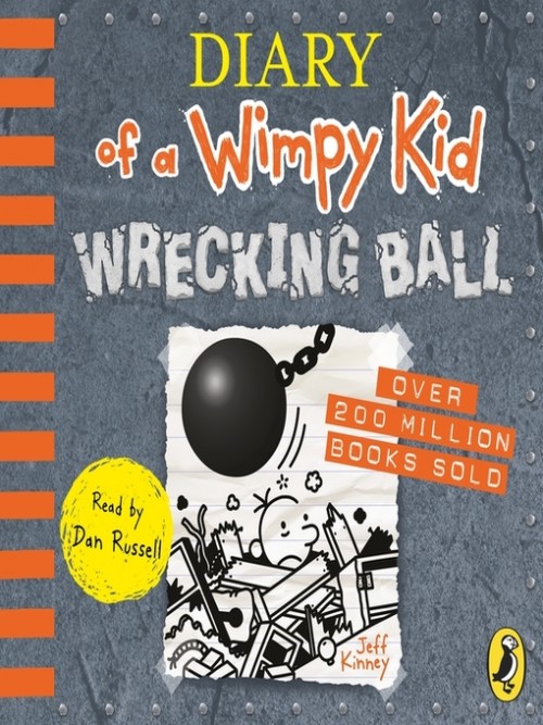 Diary of A Wimpy Kid Book 14: Wrecking Ball Cover