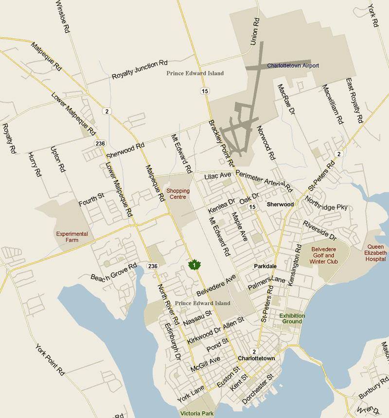 Prince Albert Island Map