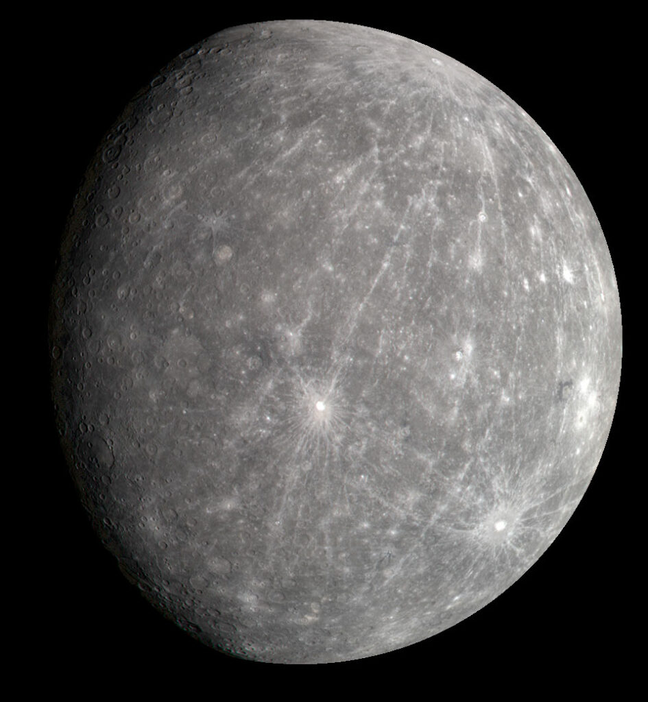 Mercury in true color