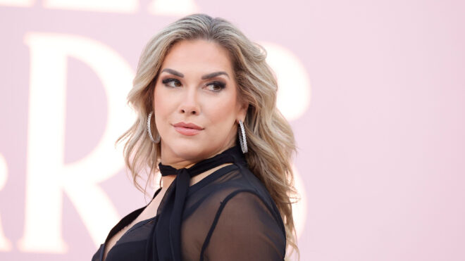 Allison Holker attends the premiere of Netflix's "Emily in Paris" Season 4, Part 1 at the Egyptian Theatre Hollywood on Aug. 14, 2024, in Los Angeles. (Emma McIntyre/Getty Images/TNS)