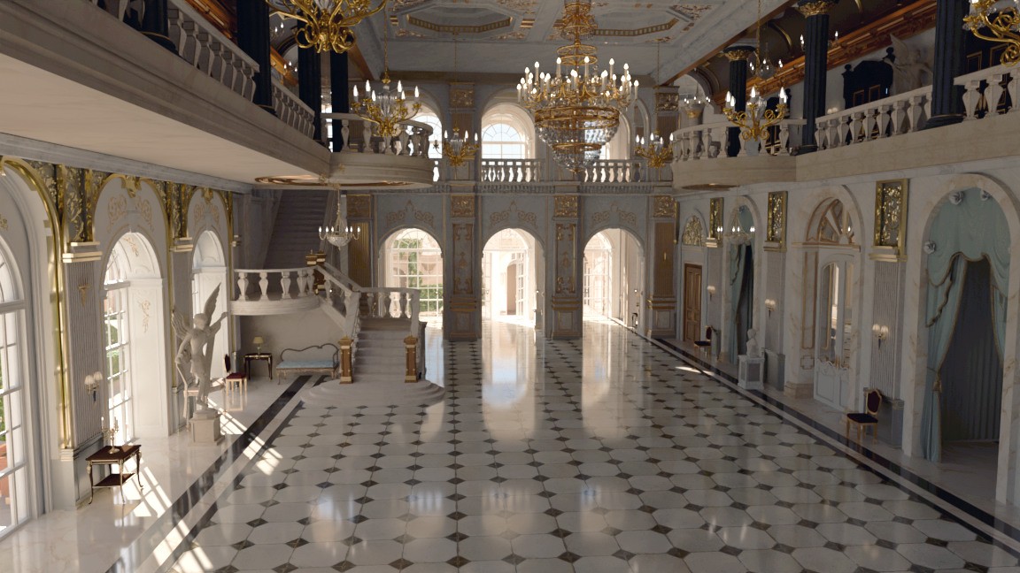 Grand Victorian Ballroom by N/A