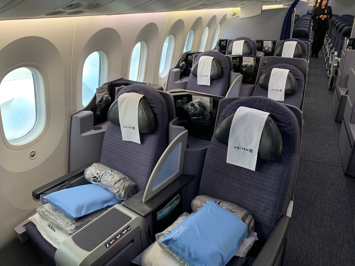 United Airlines 787 Business Class Seats